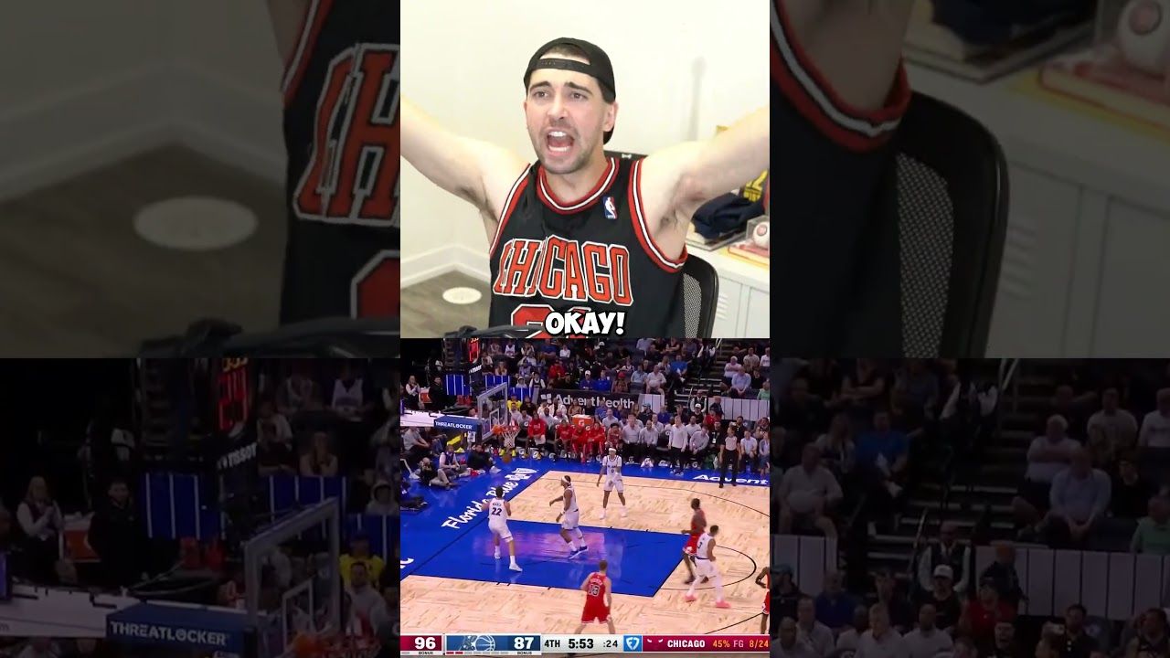 Bulls Fan Reacts to Magic Game!