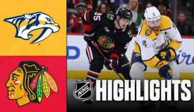 Predators vs. Blackhawks | NHL Highlights | November 28, 2025