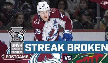 Colorado Avalanche keep point streak but lose in shootout to Minnesota Wild |DNVR Avalanche Postgame