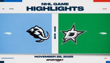 NHL Highlights: Stars 4, Mammoth 3