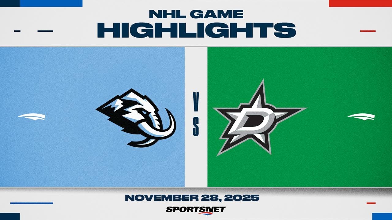 NHL Highlights: Stars 4, Mammoth 3