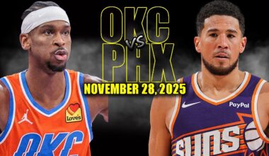 Oklahoma City Thunder vs Phoenix Suns Full Game Highlights - November 28, 2025 | NBA Season