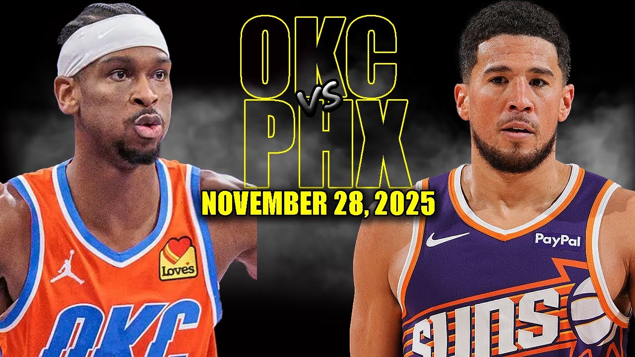 Oklahoma City Thunder vs Phoenix Suns Full Game Highlights - November 28, 2025 | NBA Season