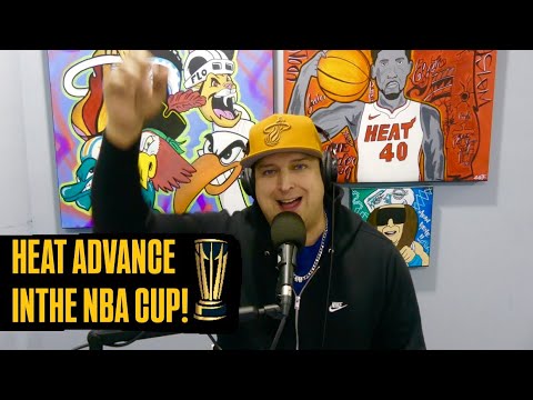 Miami Heat Advance In NBA Cup Knockout Round For First Time! | Duncan Robinson Returns w/ Pistons