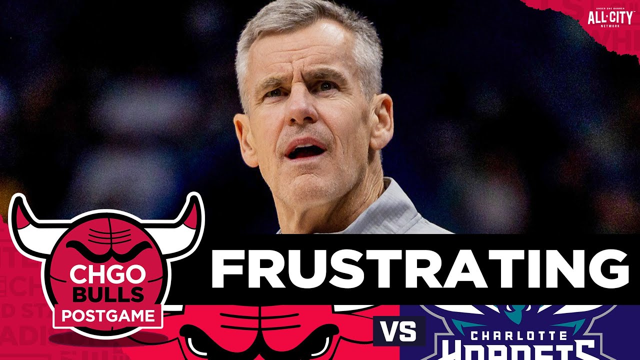 BULLS POSTGAME: Coby White & Josh Giddey Combine for 50 in Bulls LOSS to Hornets | CHGO Bulls