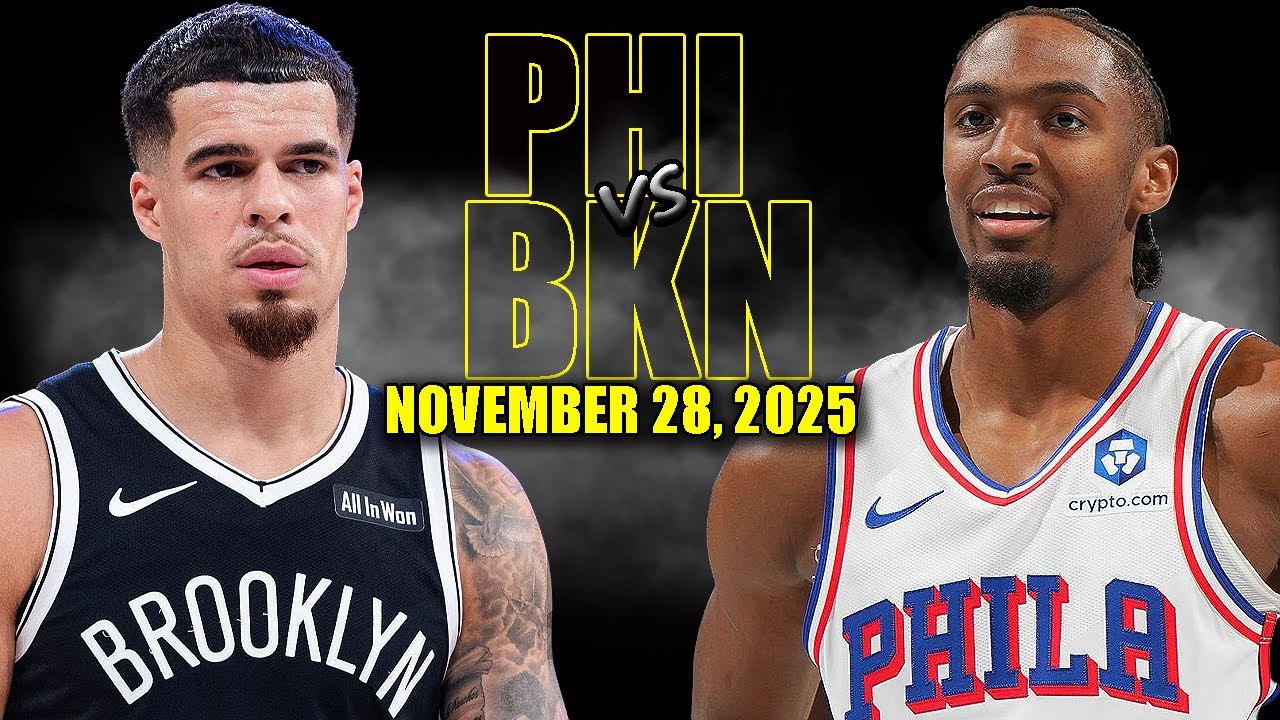 Philadelphia 76ers vs Brooklyn Nets Full Game Highlights - November 28, 2025 | NBA Season