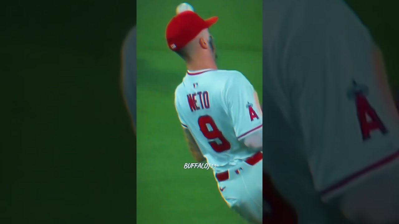 Zach Neto JUGGLED the Ball and STILL Made the Catch! 😱😮‍💨 #edit #mlb #baseball