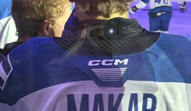 Just sitting next to Makar