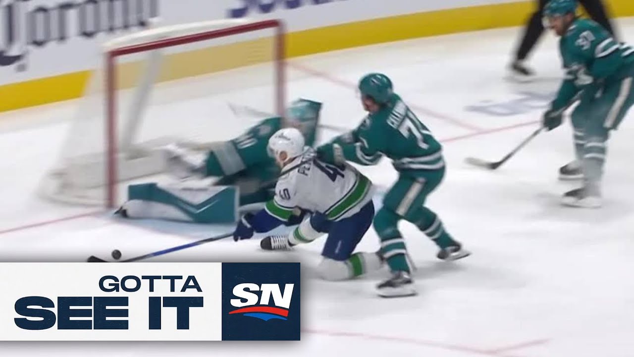 Gotta See It: Canucks' Elias Pettersson Scores From His Knees For Crazy Goal