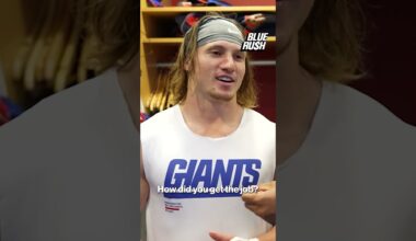 "Everybody else in the receiver room got a noodle for an arm" 😂 #shorts