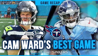 Cam Ward's BEST GAME Comes in Loss to Seahawks | Seahawks-Titans Instant Reaction