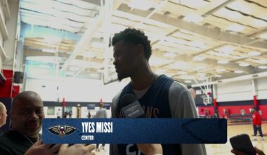 Yves Missi on win over Bulls, rebounding | New Orleans Pelicans