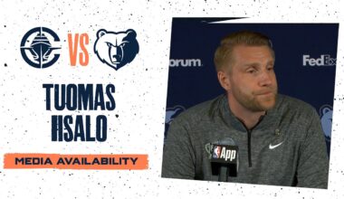 Tuomas Iisalo Press Conference | Grizzlies vs. Clippers
