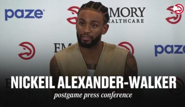 Hawks vs. Cavaliers Postgame Press Conference: Nickeil Alexander-Walker