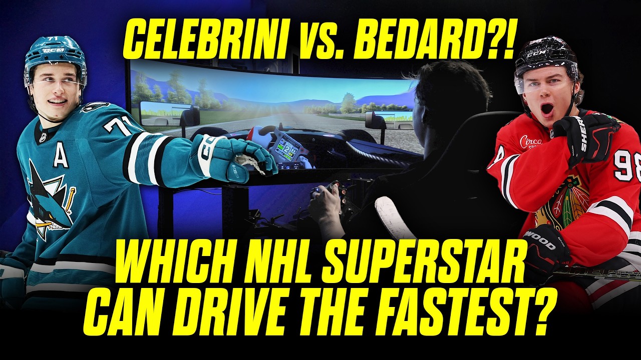 NHL Stars Crash, Flip and Battle in F1 Racing Simulator | Day 2 Showdown