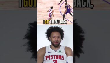 Cade Cunningham’s “Welcome to the NBA” Moment