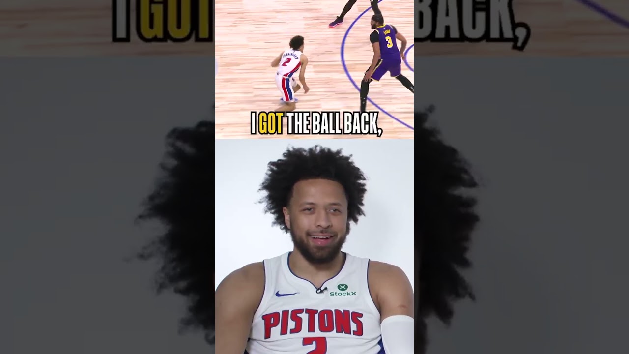 Cade Cunningham’s “Welcome to the NBA” Moment
