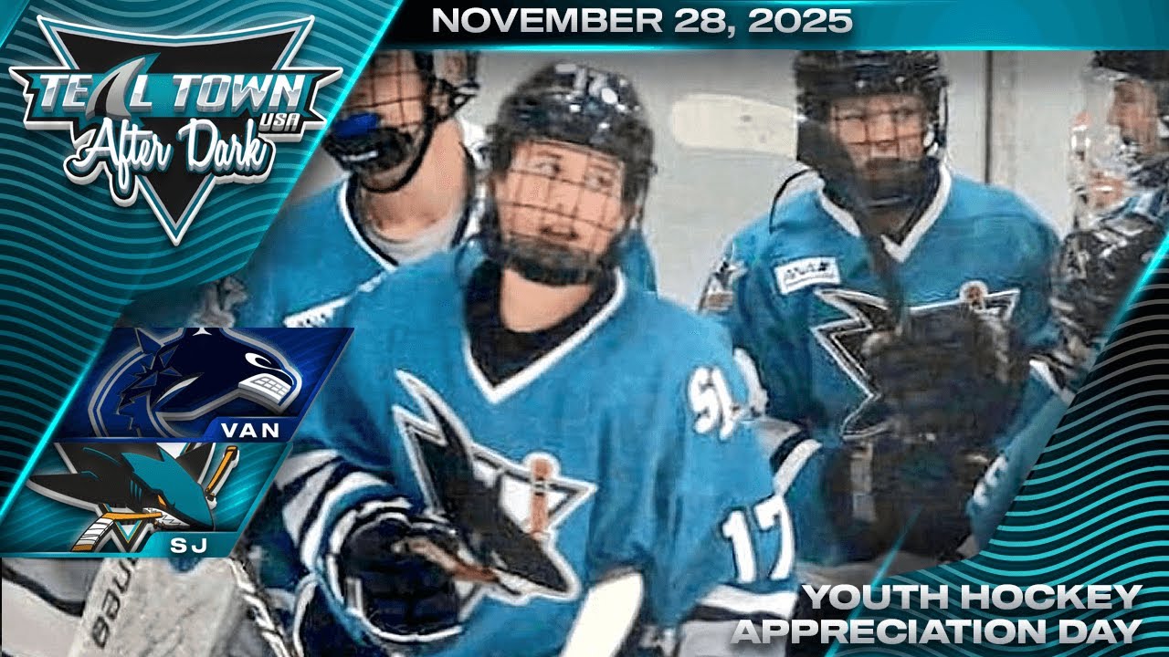 San Jose Sharks vs Vancouver Canucks - 11/28/2025 - Teal Town USA After Dark (Postgame)