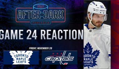 Toronto Maple Leafs vs Washington Capitals Postgame Show ft. Jay Rosehill | Game 24 | TLN After Dark