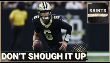 SAINTS SQUAD SHOW: Tyler Shough Named STARTING QUARTERBACK For New Orleans Ahead of Tough Matchup