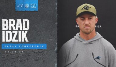 Brad Idzik on offensive balance heading into Week 13 matchup with the  Rams | Carolina Panthers