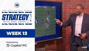 Carl Banks talks Giants Strategy vs. Patriots | New York Giants