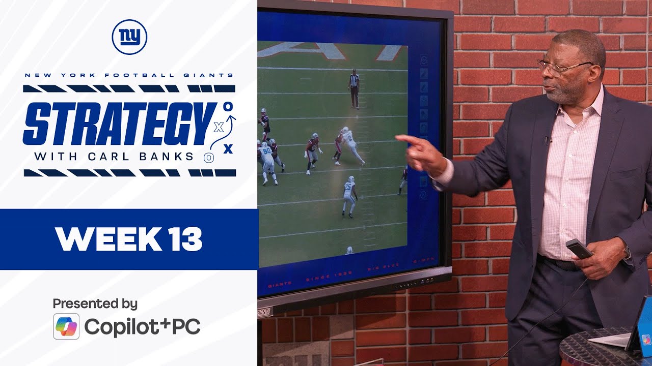 Carl Banks talks Giants Strategy vs. Patriots | New York Giants
