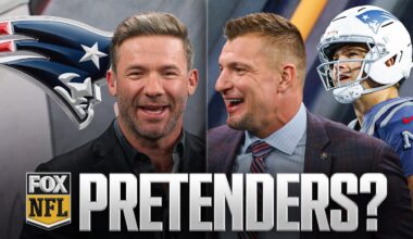 Gronk thinks Patriots are the BEST team in the AFC 👀 Too early to say they are CONTENDERS?