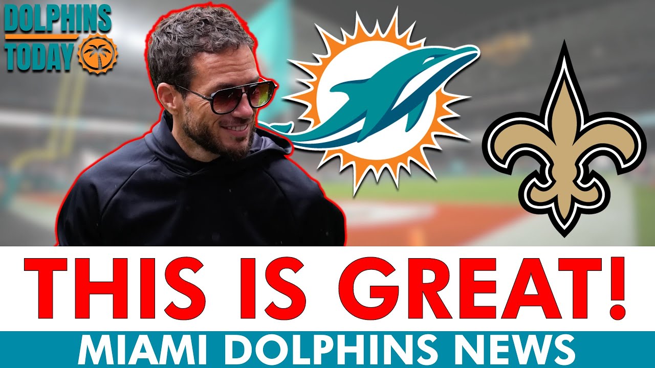 Miami Dolphins Get FANTASTIC News Before Week 13 Game Against The Saints