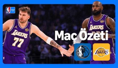 Dallas Mavericks - Los Angeles Lakers | Maç Özeti | NBA | Prime Video Türkiye