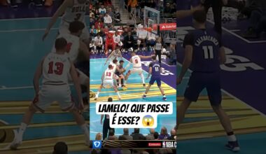 LaMelo Ball faz o IMPOSSÍVEL em quadra! 🏀 #nba #basquete