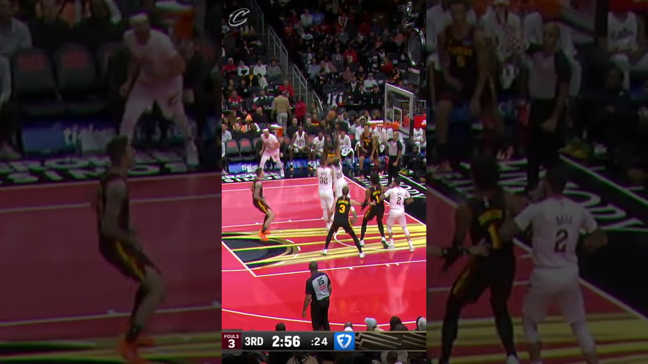 🔥 LONZO BALL FOR THREEEE! #lonzoball #cavs #cleveland