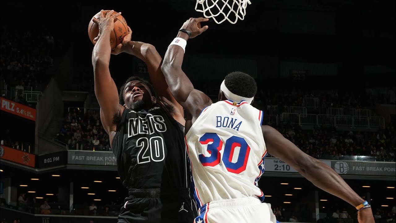 Adem Bona 🏀 | Philadelphia 76ers ⚔️ Brooklyn Nets | 28.11.2025