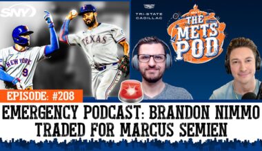 Emergency Podcast: Mets trade Brandon Nimmo for Marcus Semien, now what's next for David Stearns?