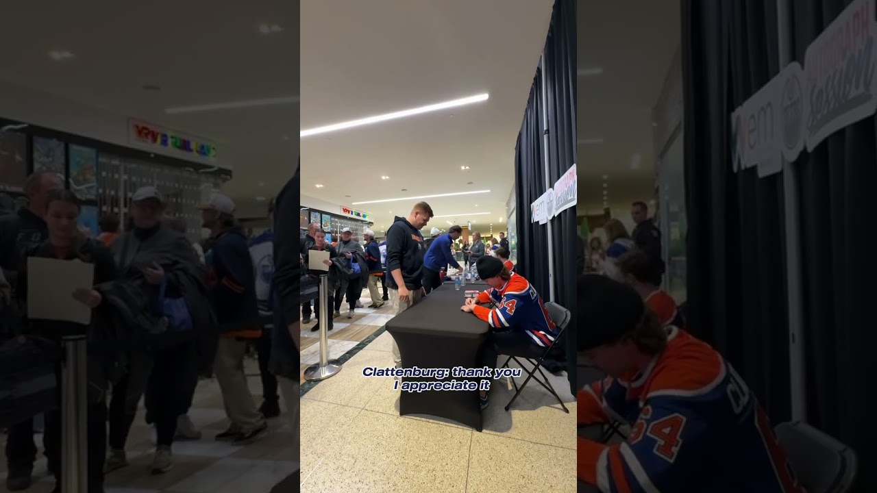 Clattenburg Mic'd For Autograph Session