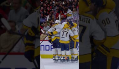 Two straight games with a ROR goal 👏 #nhlhighlights #predsnhl