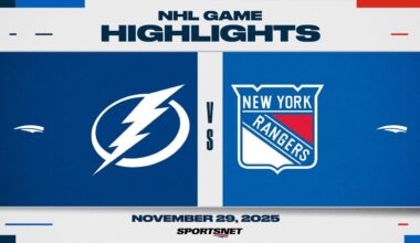 NHL Highlights | Lightning vs. Rangers - November 29, 2025