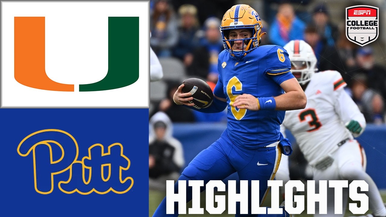 Miami Hurricanes vs. Pittsburgh Panthers | Full Game Highlights | ESPN College Football