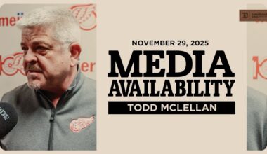 Todd McLellan Morning Skate Media | Nov. 29, 2025