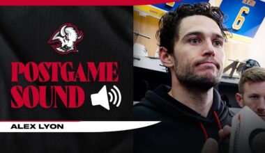 "Disappointing" | Alex Lyon After Buffalo Sabres Loss To New Jersey Devils | Buffalo Sabres