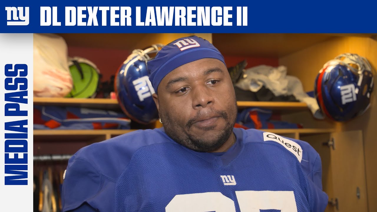 Dexter Lawrence: "It's all about being aggressive" | New York Giants