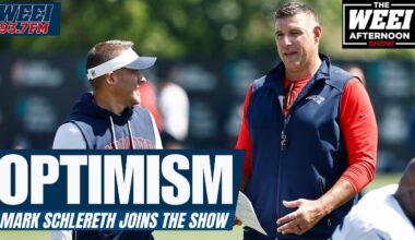 Amid a slew of injuries, Mark Schlereth shares the good news for the Patriots | WEEI Afternoons