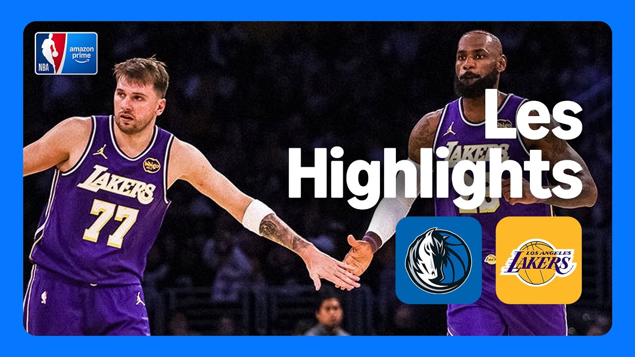 MAVERICKS @ LAKERS | LE RÉSUMÉ COMPLET, NBA EMIRATES CUP 🏆 | 29 Novembre 2025