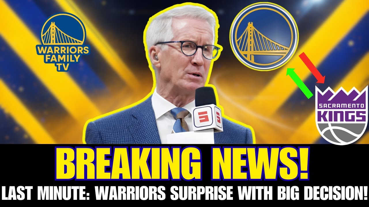 🚨 BREAKING: WARRIORS MAKE BIG DECISION RIGHT NOW! GOLDEN STATE WARRIORS NEWS