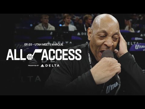 UTAH Meets Marque: the *NEW* voice of Delta Center 🎤🏡 | UTAH JAZZ #AllAccess presented by ‪@Delta‬