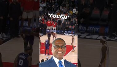 Dominique Wilkins needs a cough drop