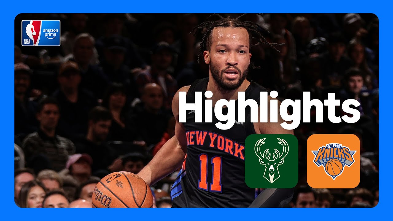 BUCKS @ KNICKS | LE RÉSUMÉ COMPLET, NBA EMIRATES CUP 🏆 | 29 Novembre 2025