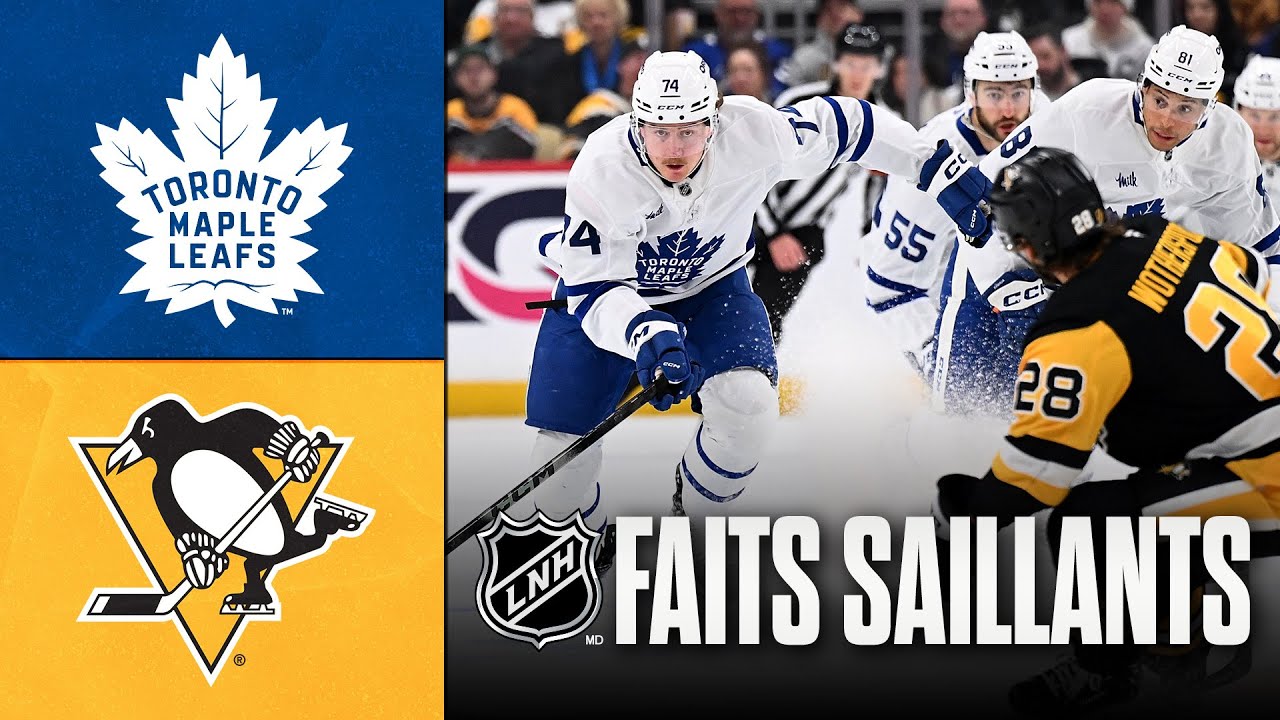 Maple Leafs vs Penguins | Faits saillants