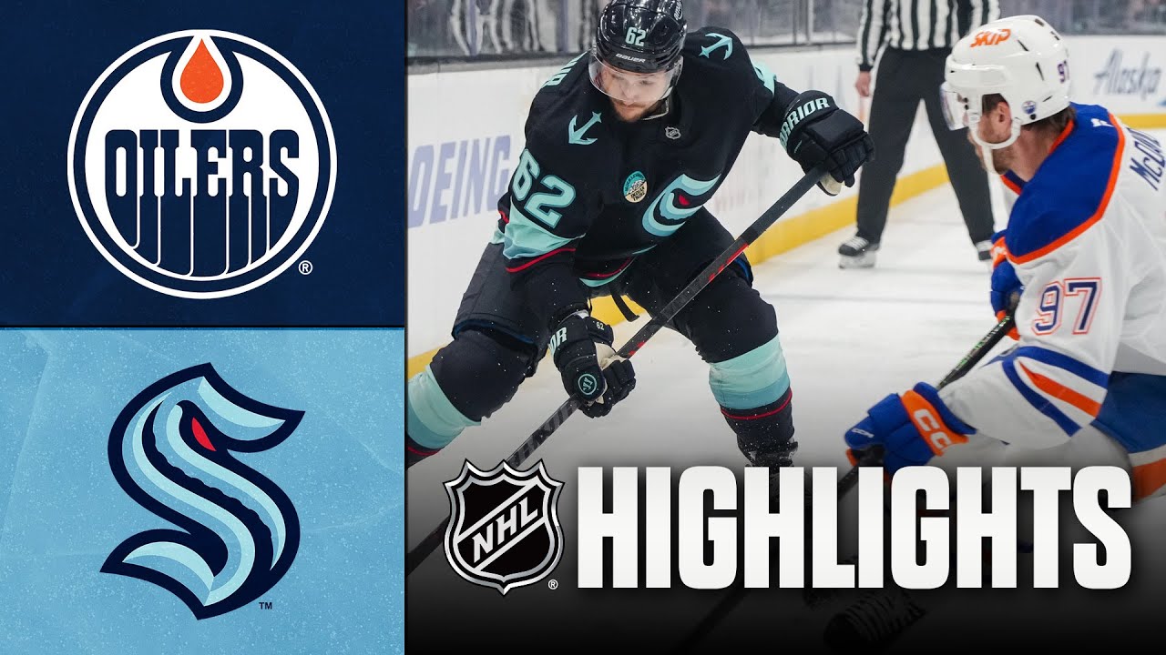 Oilers vs. Kraken | NHL Highlights | November 29, 2025