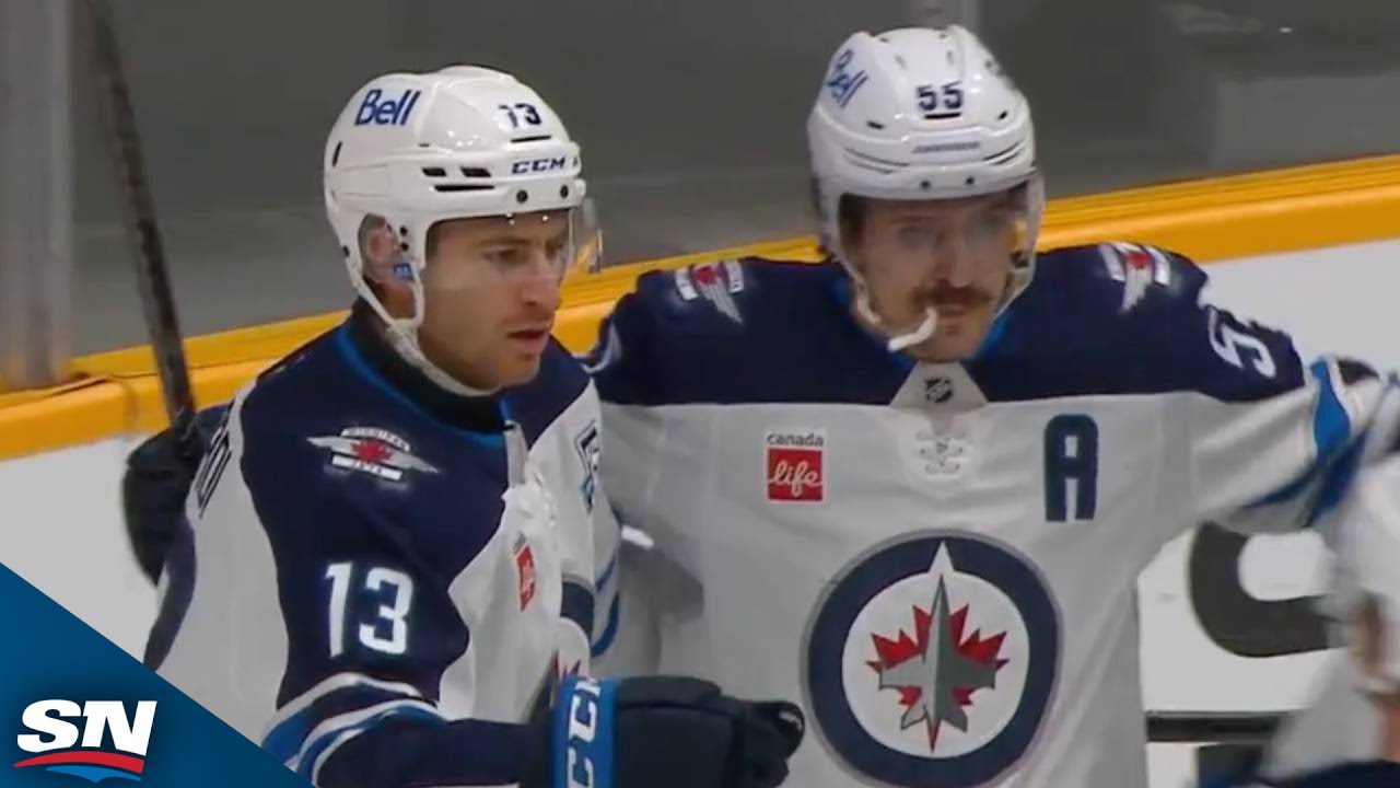 Jets' Gabriel Vilardi Cleans Up Mark Scheifele's Rebound For Quick Strike 47 Seconds In